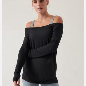 Athleta studio barre cozy sweatshirt